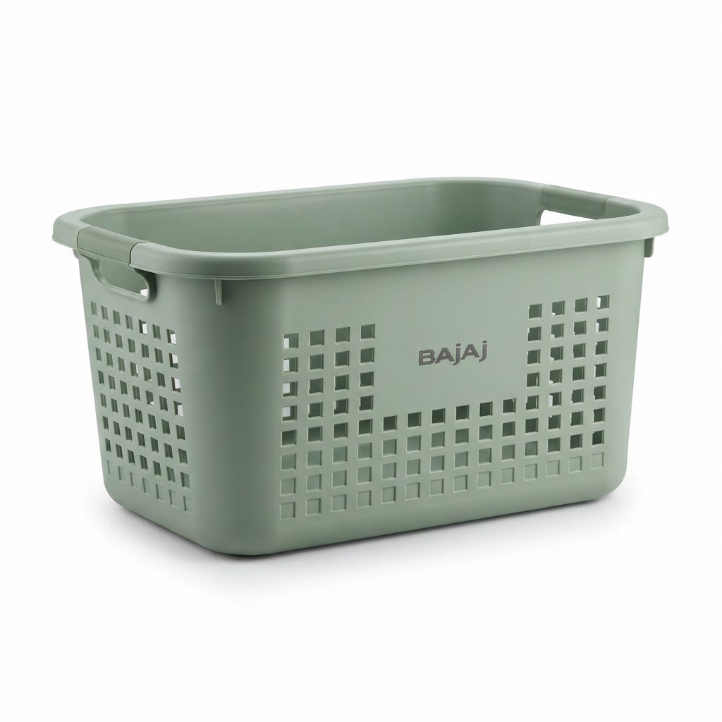 Bajaj Plastic Laundry Basket 3