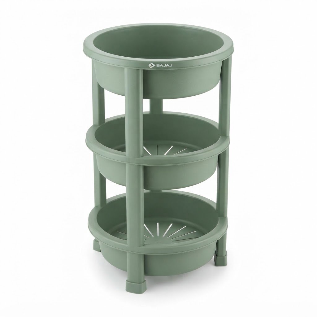 Bajaj Plastic Fruit & Vegetable Rack 3