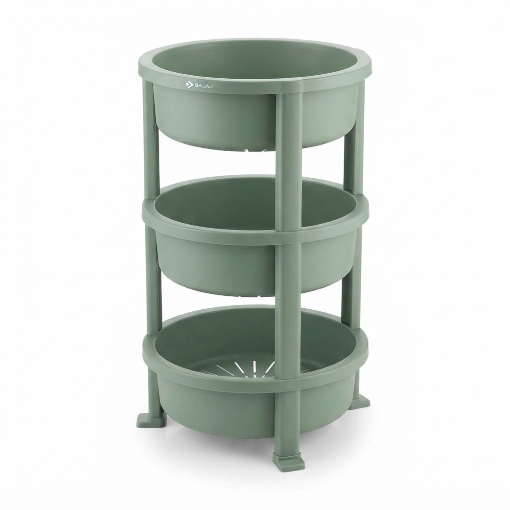 Bajaj Plastic Fruit & Vegetable Rack 3