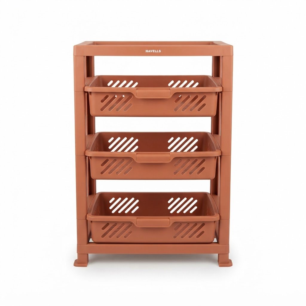 Havells Plastic Fruit & Vegetable Rack 4 - Image 2