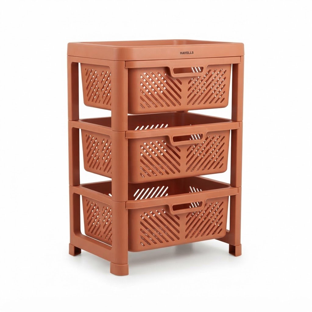 Havells Plastic Fruit & Vegetable Rack 4