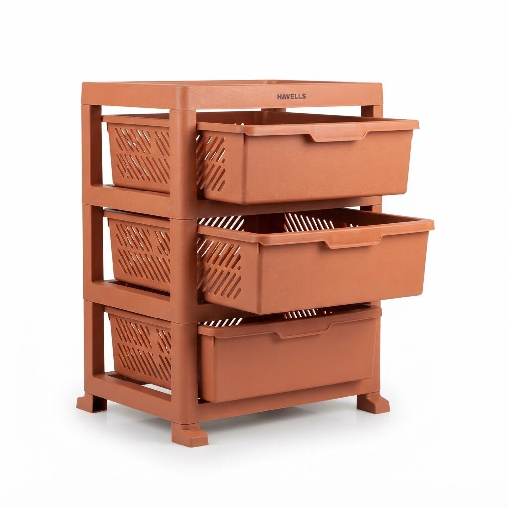 Havells Plastic Fruit & Vegetable Rack 4