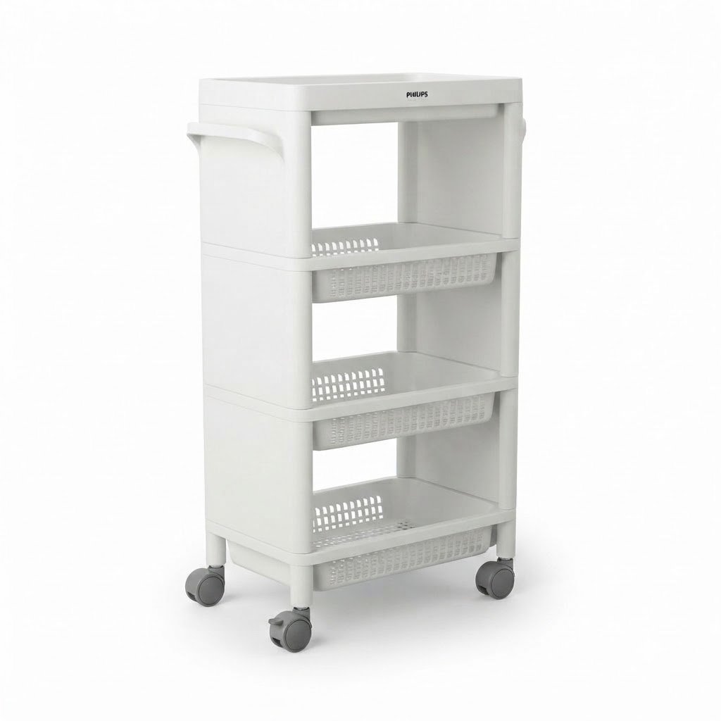 Philips Plastic Kitchen Trolley 1