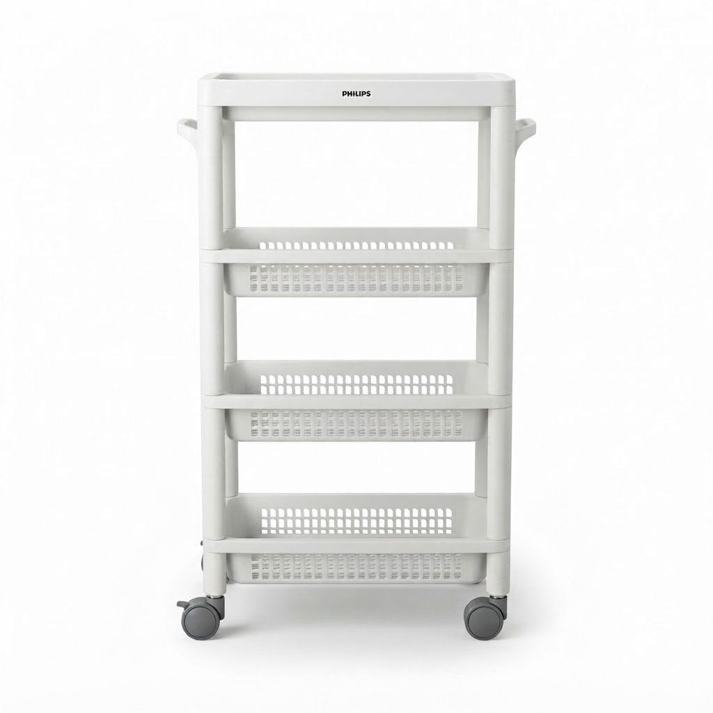 Philips Plastic Kitchen Trolley 1