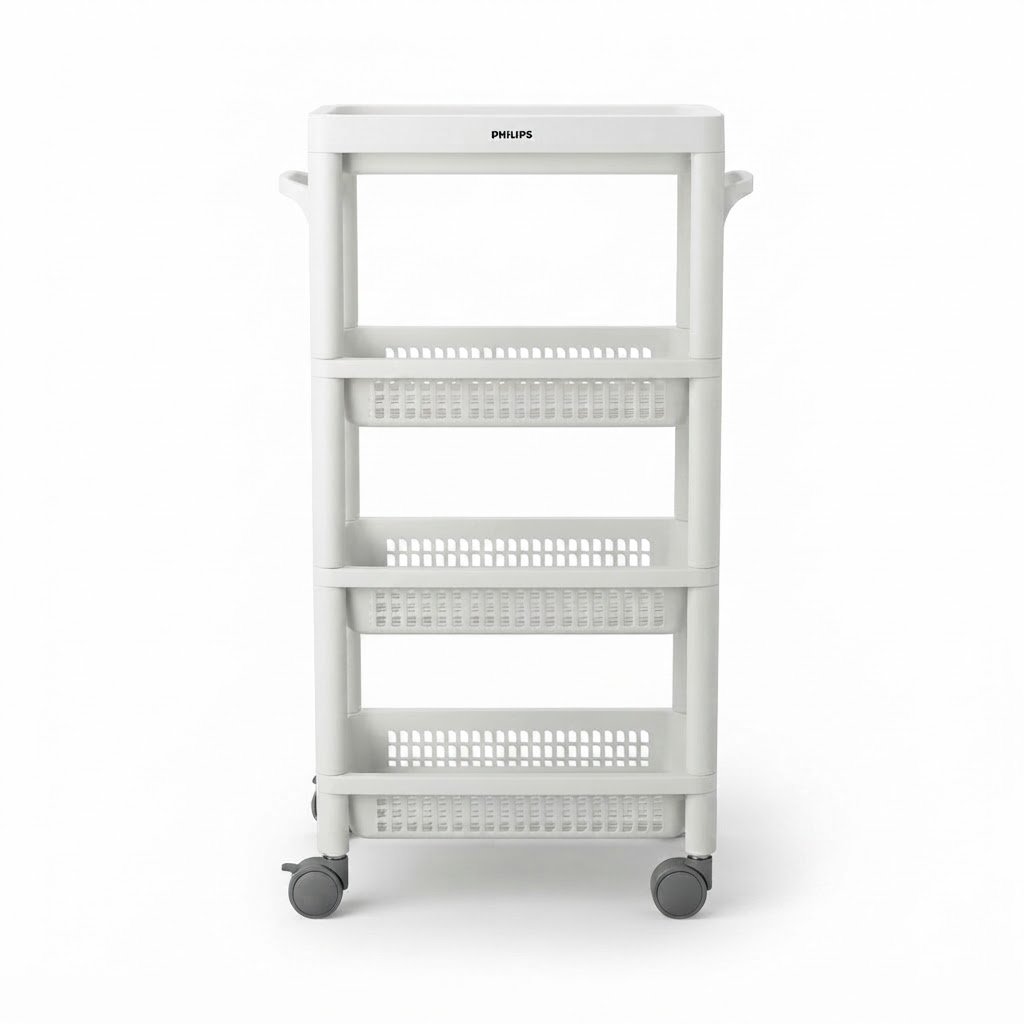 Philips Plastic Kitchen Trolley 1 - Image 3