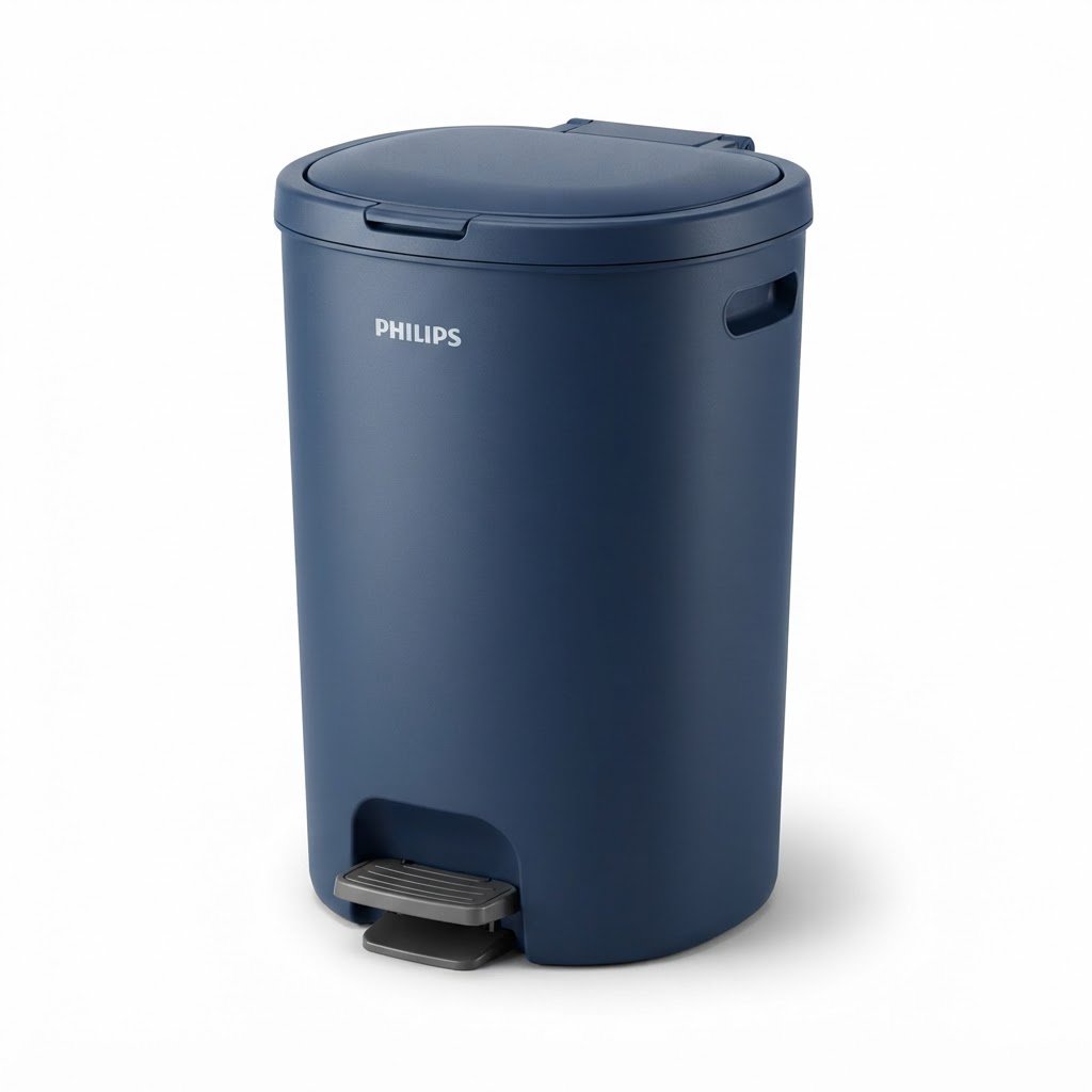 Philips Large Plastic Dustbin 1
