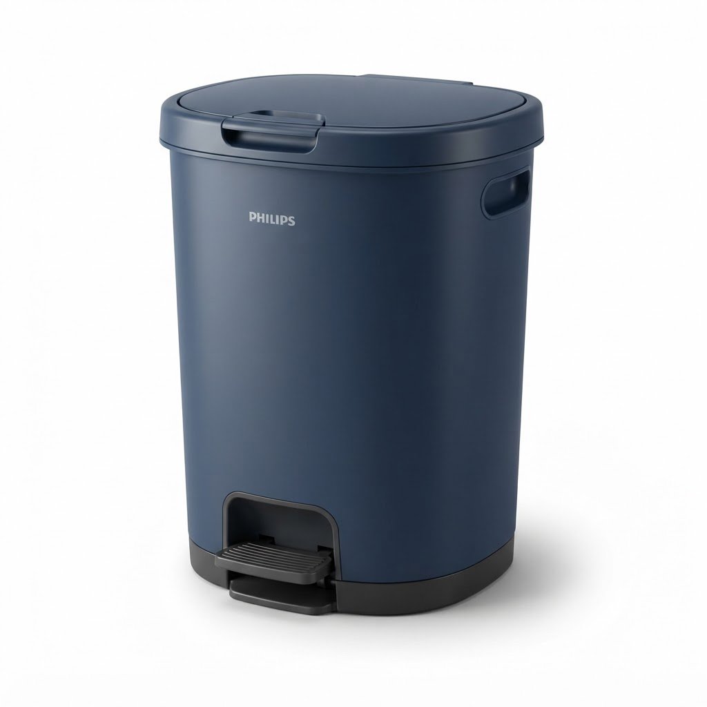 Philips Large Plastic Dustbin 1