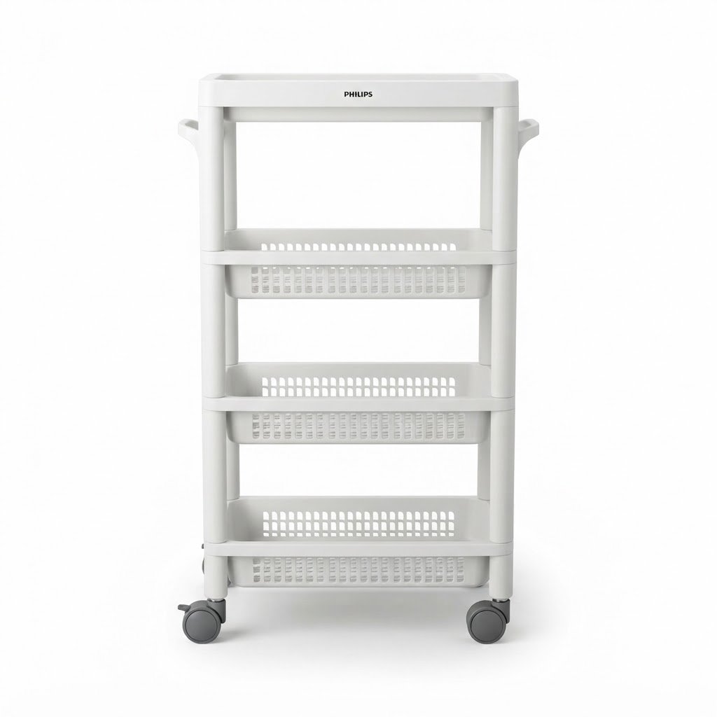 Philips Plastic Kitchen Trolley 1 - Image 2