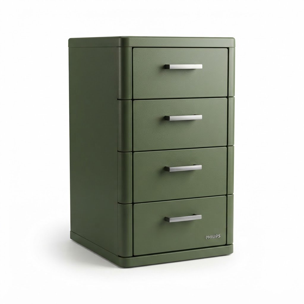 Philips Plastic Drawer Cabinet 1 - Image 3