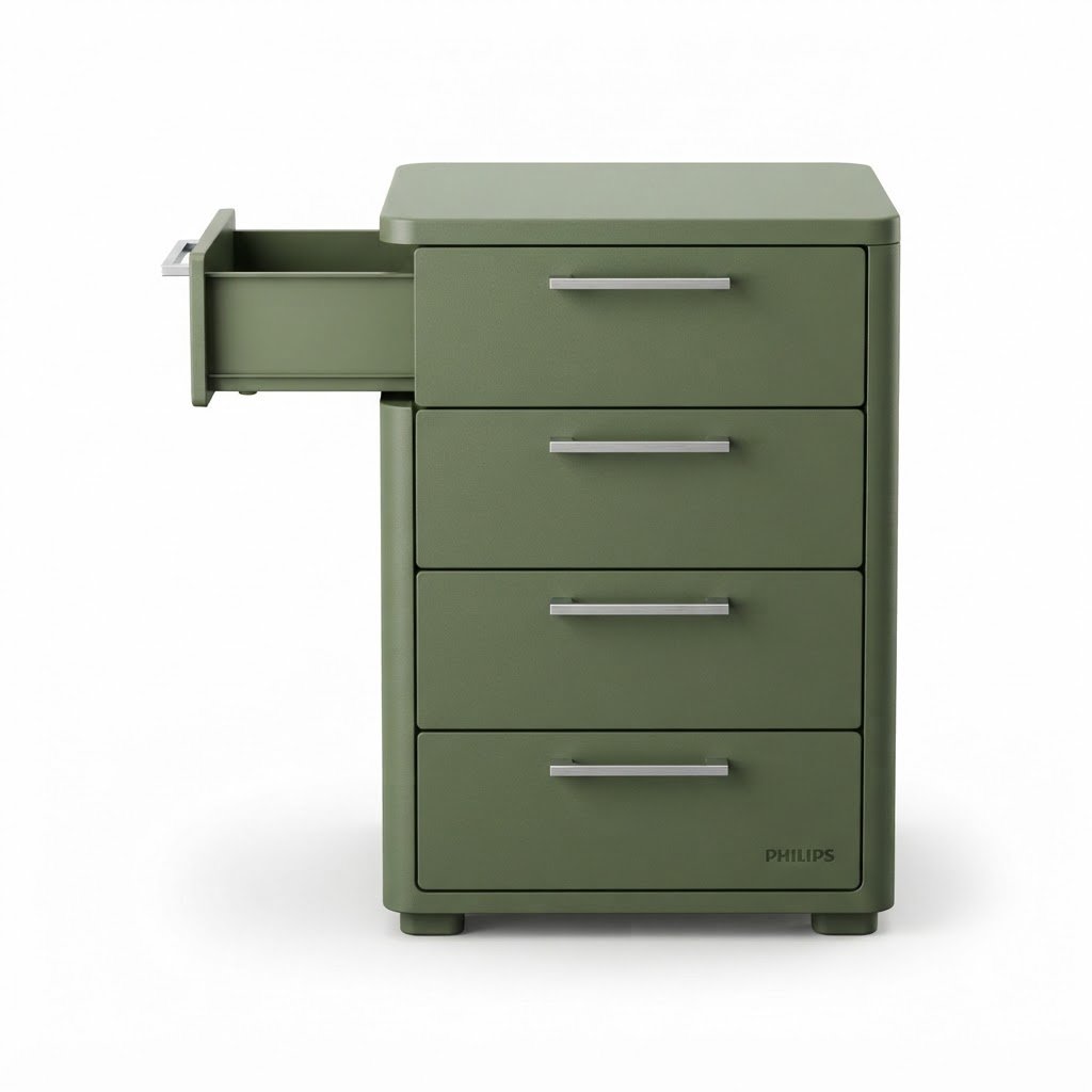 Philips Plastic Drawer Cabinet 1 - Image 2