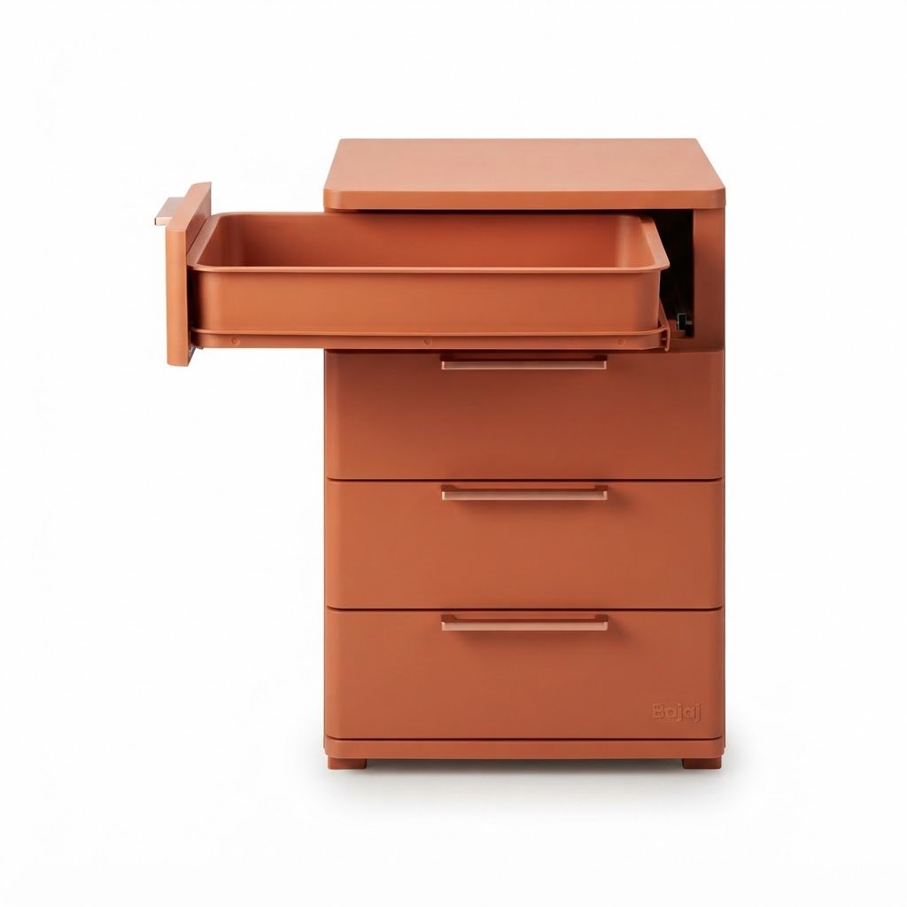 Bajaj Plastic Drawer Cabinet 3 - Image 2