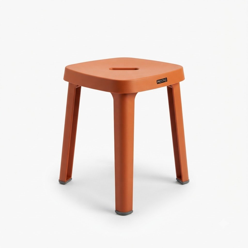 Prestige Plastic Dining Stool 2 - Image 1