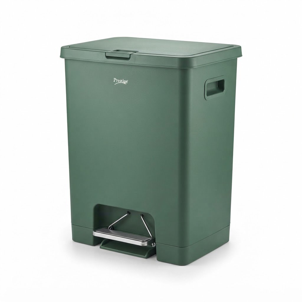 Prestige Large Plastic Dustbin 2