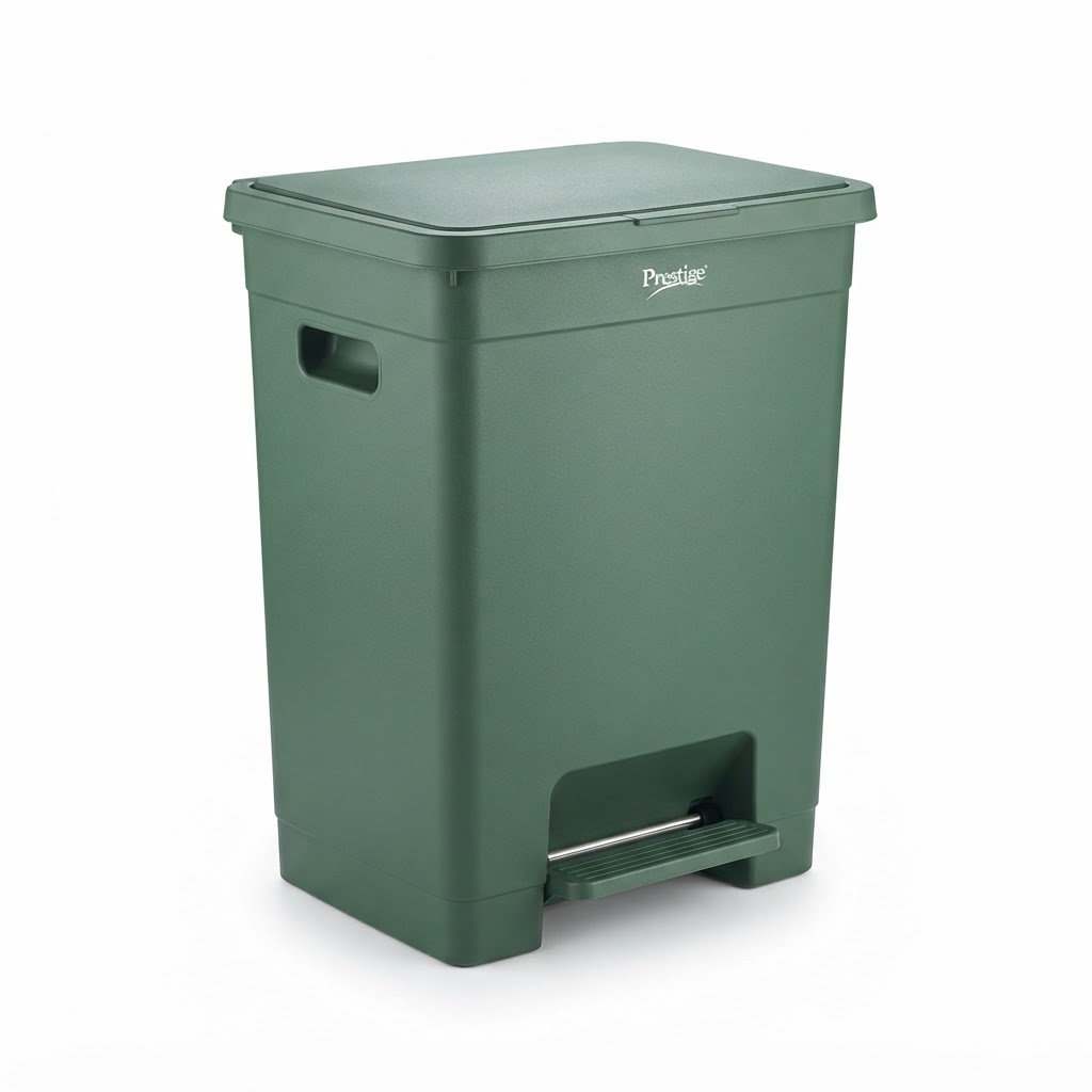 Prestige Large Plastic Dustbin 2