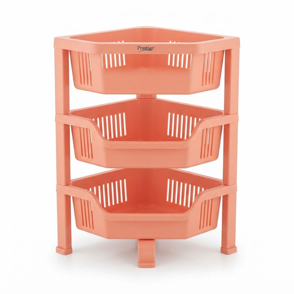 Prestige Plastic Fruit & Vegetable Rack 2 - Image 3