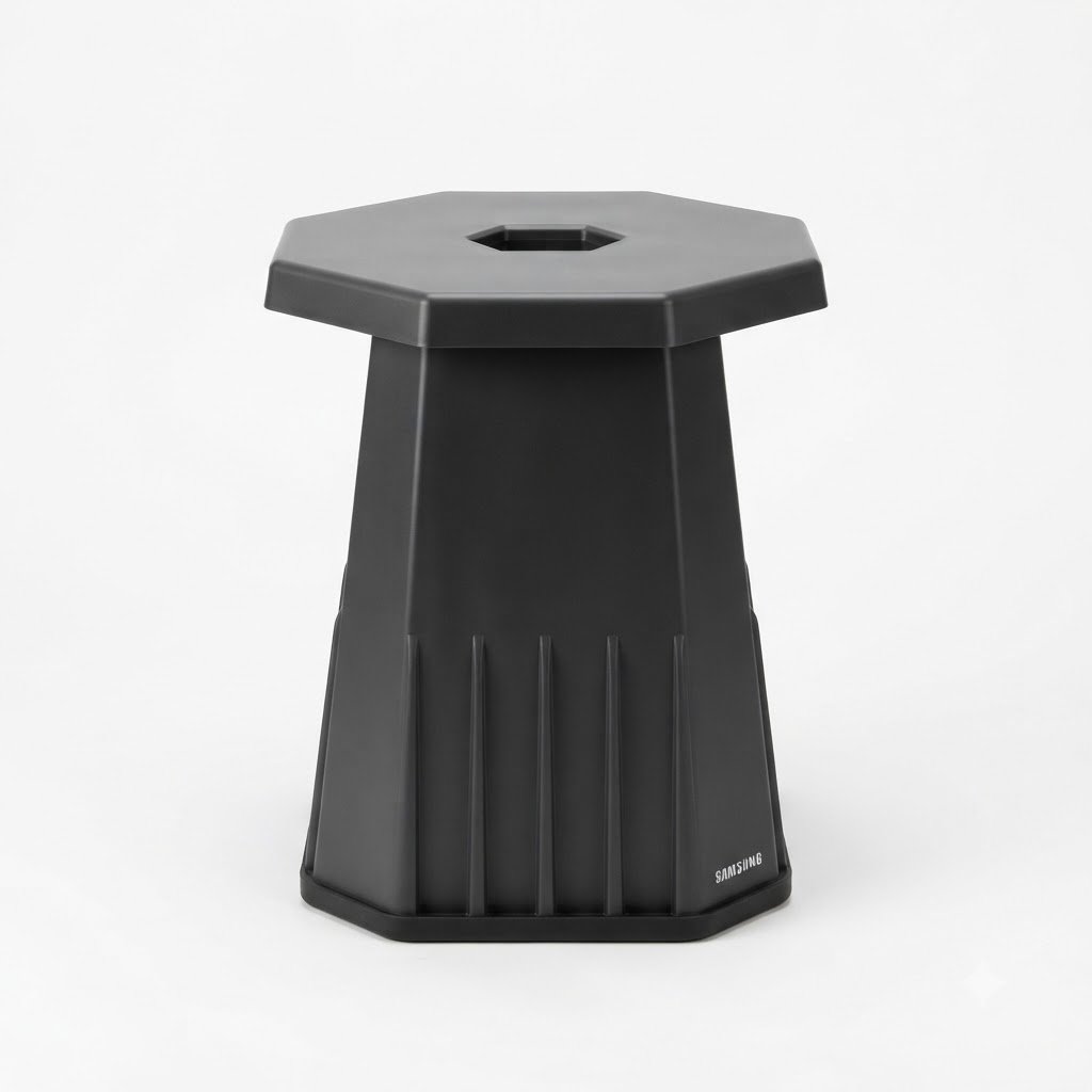 Samsung Plastic Dining Stool 5 - Image 3